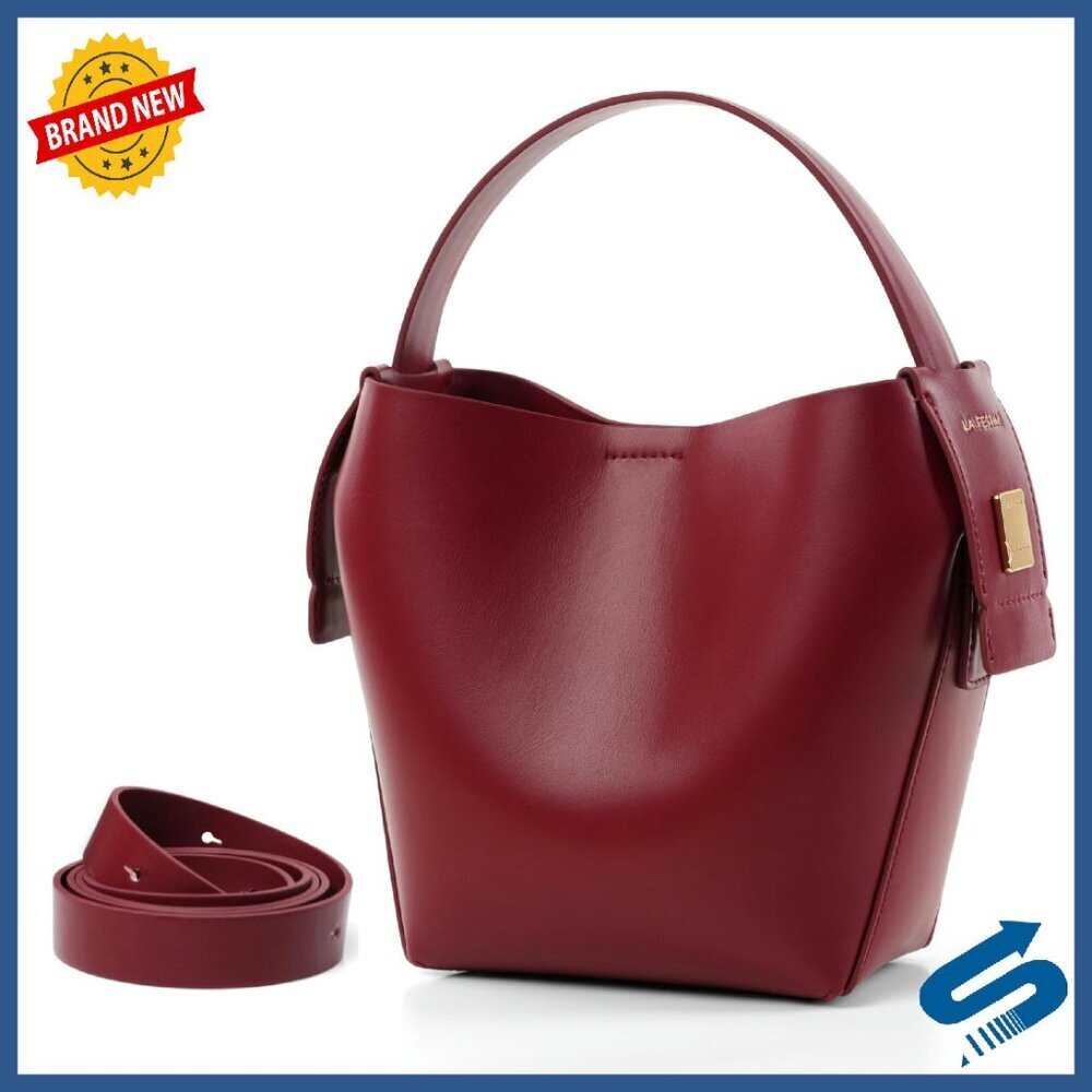 Leather Shoulder Bag Crossbody Purse Compact Lightweight Daily Essentials